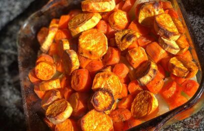 Sweet potato and carrot soup