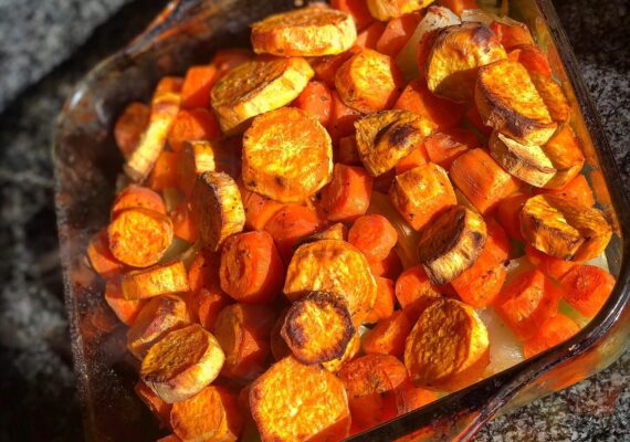 Sweet potato and carrot soup